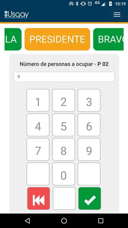 Play Usqay sistema de restaurantes: Toma de pedidos