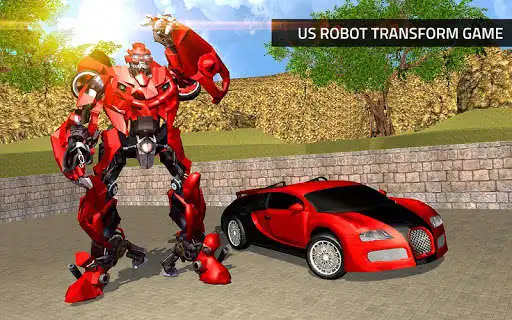 Play US Robot Transform Car Driving  and enjoy US Robot Transform Car Driving with UptoPlay