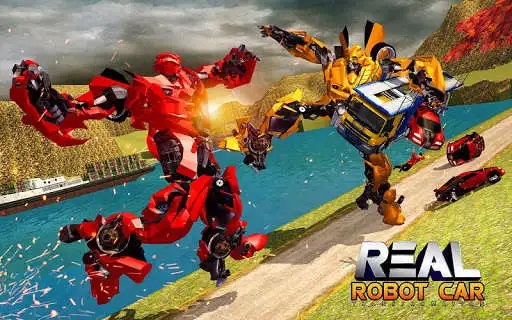 Play US Robot Transform Car Driving as an online game US Robot Transform Car Driving with UptoPlay
