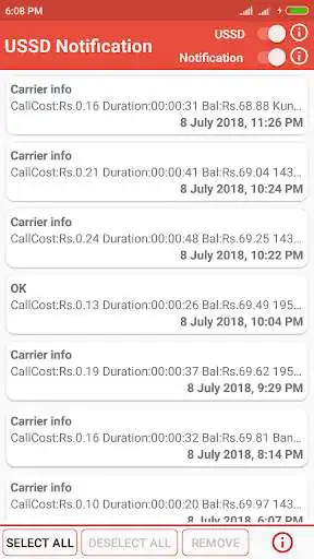Play USSD Notification