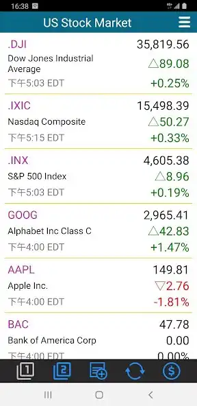 Play US Stock Markets - Live Quote  and enjoy US Stock Markets - Live Quote with UptoPlay