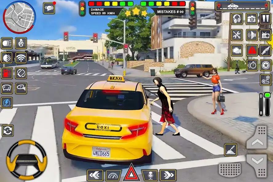 Play US Taxi Game 2023: Taxi Driver as an online game US Taxi Game 2023: Taxi Driver with UptoPlay