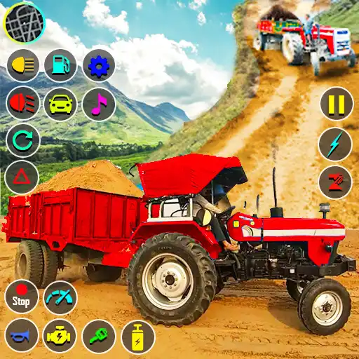 Play US tractor driving games 3d APK