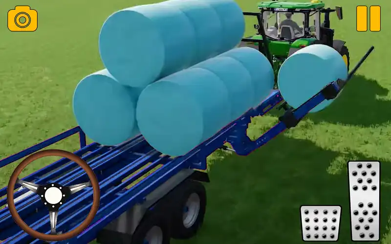 Play US Tractor Farming Sim as an online game US Tractor Farming Sim with UptoPlay