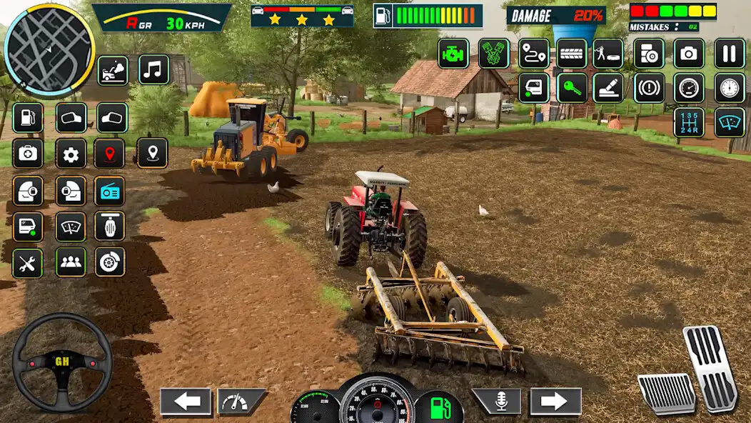 Play US Tractor Simulator Games 3D as an online game US Tractor Simulator Games 3D with UptoPlay