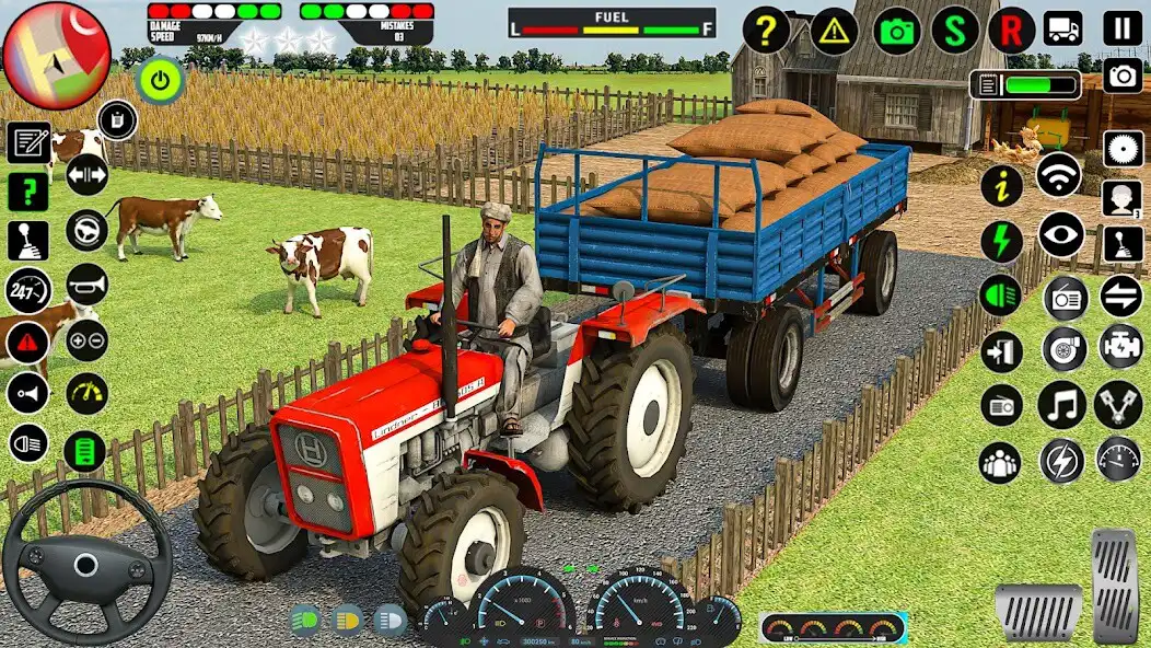 Play US Tractor Simulator Games as an online game US Tractor Simulator Games with UptoPlay
