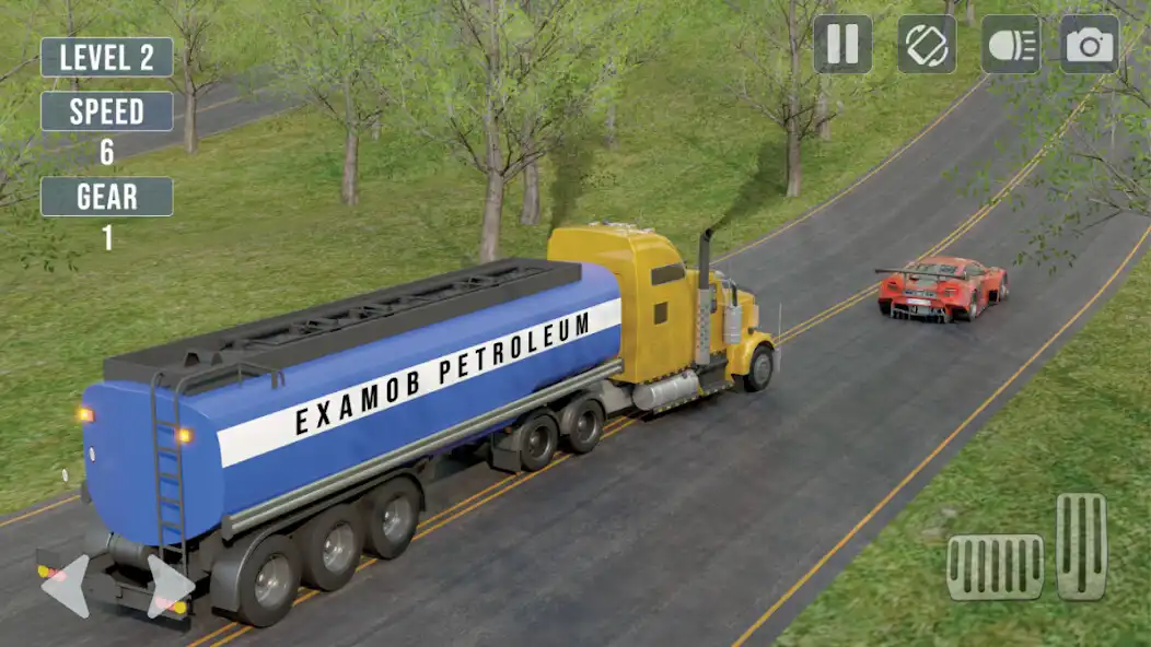 Play US Truck Simulator: Truck Game as an online game US Truck Simulator: Truck Game with UptoPlay