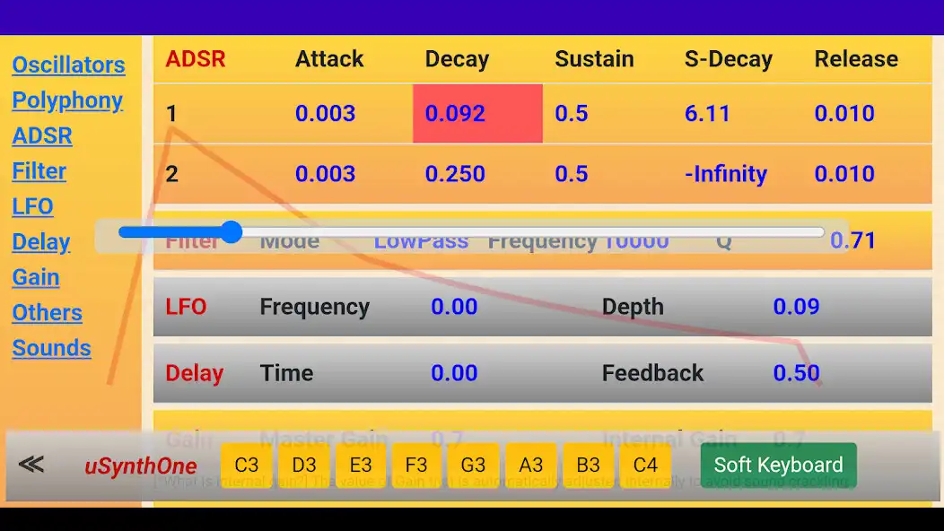 Play uSynthOne as an online game uSynthOne with UptoPlay