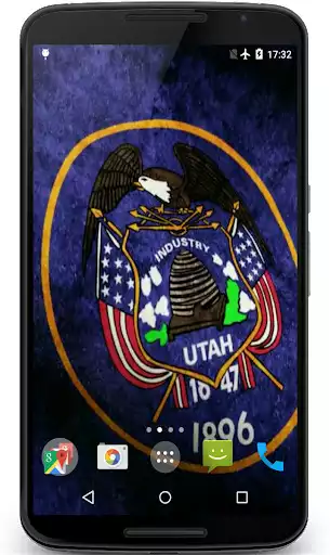 Play Utah State Flag Live Wallpaper  and enjoy Utah State Flag Live Wallpaper with UptoPlay
