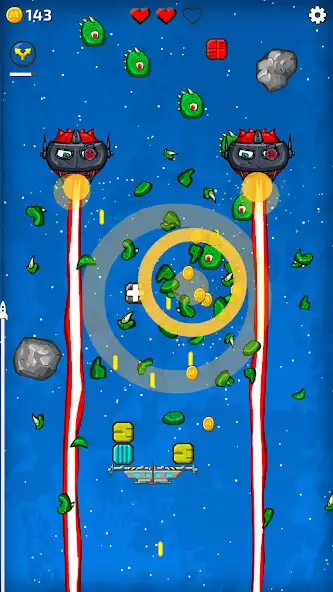 Play Utilizer Deluxe - arcade space shooter  match 3!  and enjoy Utilizer Deluxe - arcade space shooter  match 3! with UptoPlay