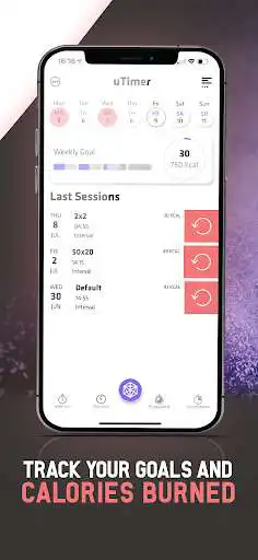 Play uTimer Interval timer Tabata, Hiit, Boxing as an online game uTimer Interval timer Tabata, Hiit, Boxing with UptoPlay