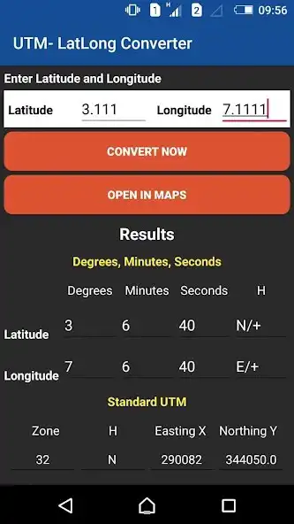 Play UTM - Lat/Long Conversor  and enjoy UTM - Lat/Long Conversor with UptoPlay