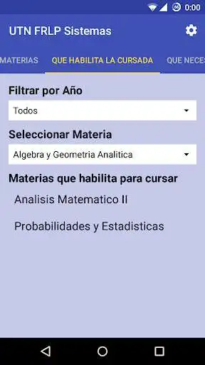 Play APK UTN FRLP Correlatividades (S)  and enjoy UTN FRLP Correlatividades (S) with UptoPlay com.utnfrlp.nicorz.utn_frlp_sistemas