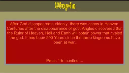 Play Utopia  and enjoy Utopia with UptoPlay