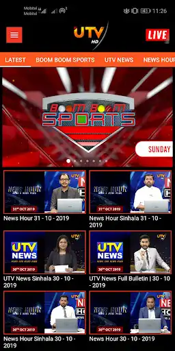 Play UTV Tamil (HD) Sri Lanka  and enjoy UTV Tamil (HD) Sri Lanka with UptoPlay