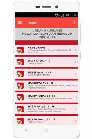 Play APK UU Kewarganegaraan (Nomor 12 Tahun 2006)  and enjoy UU Kewarganegaraan (Nomor 12 Tahun 2006) with UptoPlay com.raymo.uukri