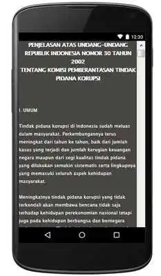 Play UU KPK NO. 30 TAHUN 2002