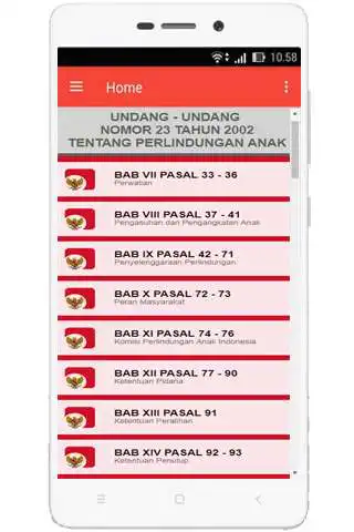 Play APK UU Perlindungan Anak (Nomor 23 Tahun 2002)  and enjoy UU Perlindungan Anak (Nomor 23 Tahun 2002) with UptoPlay com.raymo.uuperlindungananak