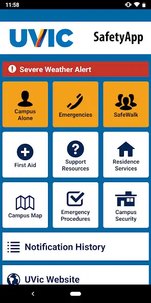 Play UVic SafetyApp  and enjoy UVic SafetyApp with UptoPlay
