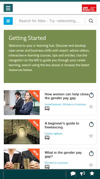 Play UWE Career Toolkit  and enjoy UWE Career Toolkit with UptoPlay