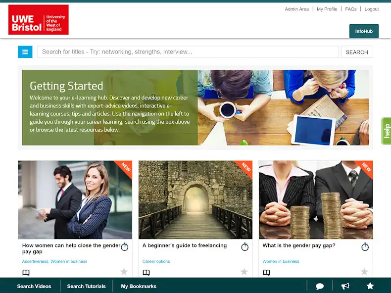 Play UWE Career Toolkit as an online game UWE Career Toolkit with UptoPlay