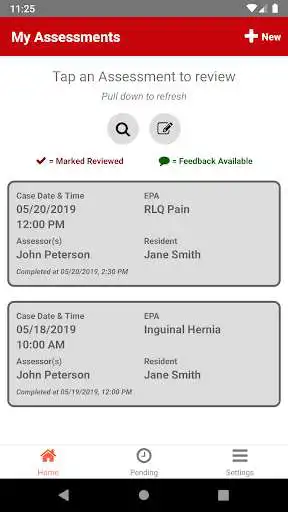 Play UW Surgery Resident Assessment