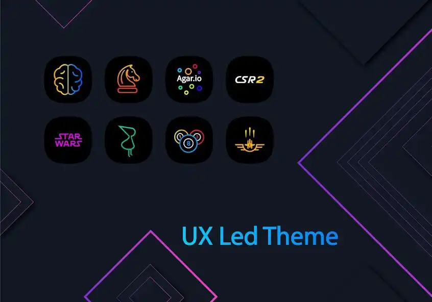 Play UX Led - Icon Pack  and enjoy UX Led - Icon Pack with UptoPlay