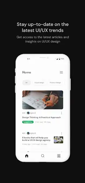 Play UX Shots : UI/UX design feed  and enjoy UX Shots : UI/UX design feed with UptoPlay