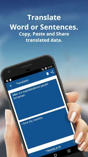 Play Uzbek To English Dictionary and Translator App as an online game Uzbek To English Dictionary and Translator App with UptoPlay