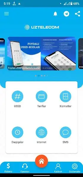 Play Uztelecom USSD Yordamchi  and enjoy Uztelecom USSD Yordamchi with UptoPlay