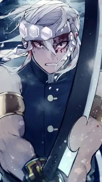 Play Uzui Tengen Wallpaper HD 4K as an online game Uzui Tengen Wallpaper HD 4K with UptoPlay