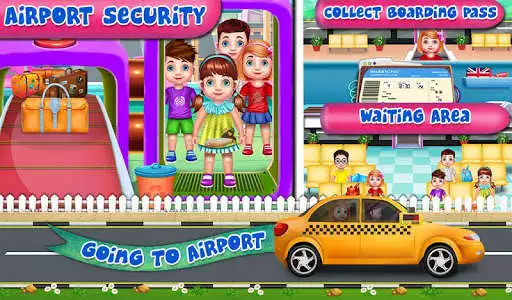 Play Vacation Travel To Airport : Airplane Games as an online game Vacation Travel To Airport : Airplane Games with UptoPlay