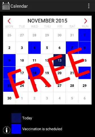 Play VacCalendar FREE VERSION as an online game VacCalendar FREE VERSION with UptoPlay