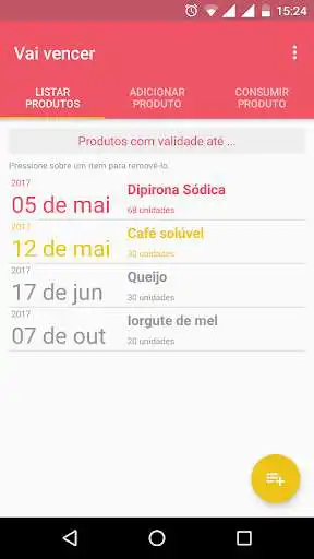 Play Vai Vencer:controle a validade