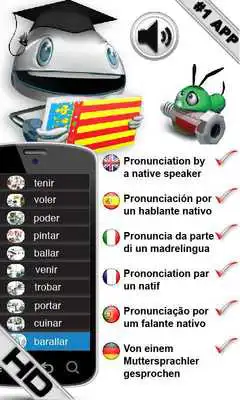 Play Valencian Verbs HD LearnBots
