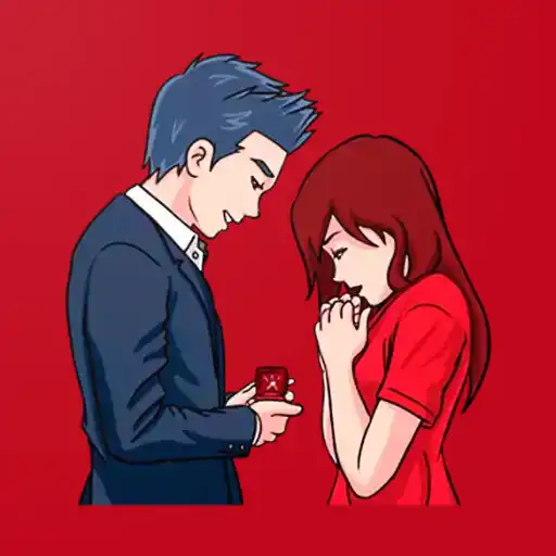 Play ValentineDay Animated Sticker APK