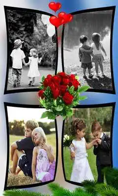 Play Valentine Day Collage Love