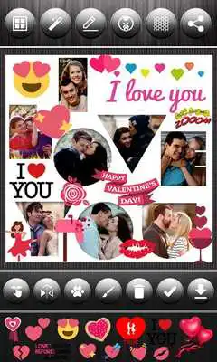 Play Valentine Day Photo Collage