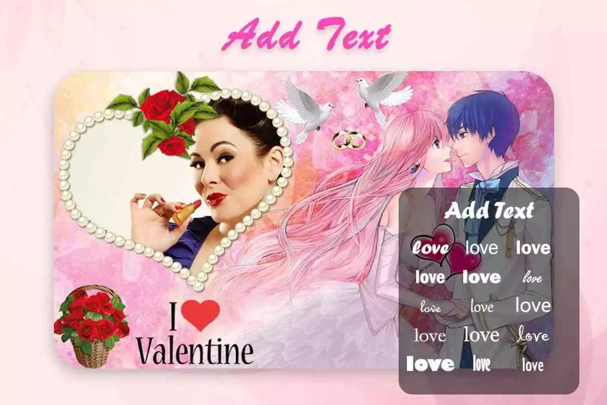 Play Valentine Day Photo Editor -Romantic Love DP Maker