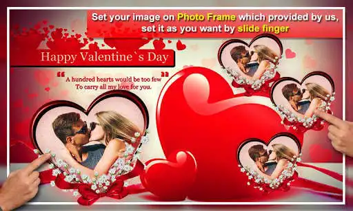 Play Valentine day photo frame 2018