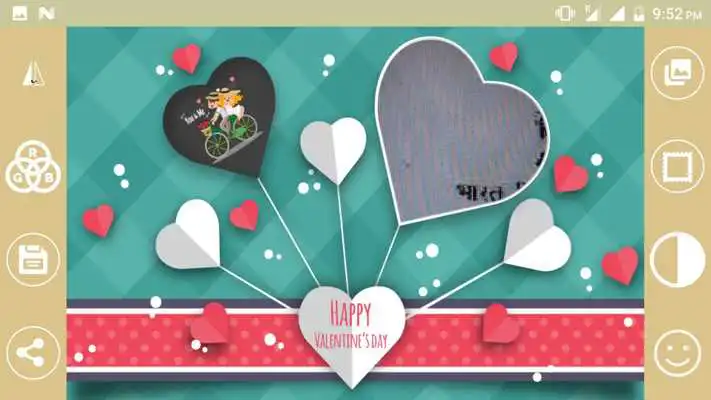 Play Valentine day photo frame 2018