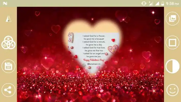 Play Valentine day photo frame 2018