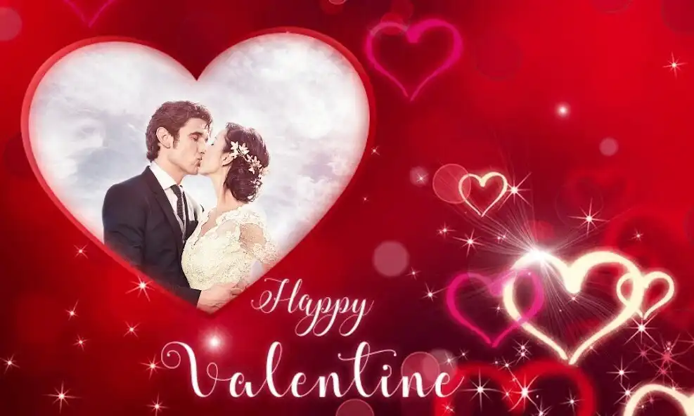 Play Valentine Day Photo Frame 2023 as an online game Valentine Day Photo Frame 2023 with UptoPlay
