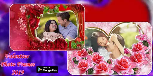 Play Valentine day Photo Frame - Valentine photo editor as an online game Valentine day Photo Frame - Valentine photo editor with UptoPlay