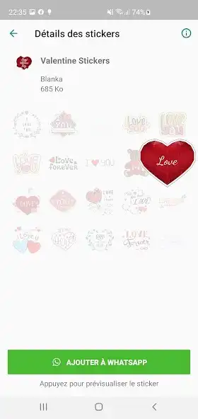 Play Valentine Day Stickers  2022 as an online game Valentine Day Stickers  2022 with UptoPlay