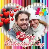 Free play online Valentine Frames 2018 Sticker Photo APK
