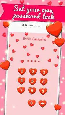 Play Valentine Lock Screen Heart