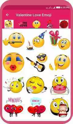 Play Valentine Love Emoji