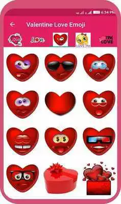 Play Valentine Love Emoji