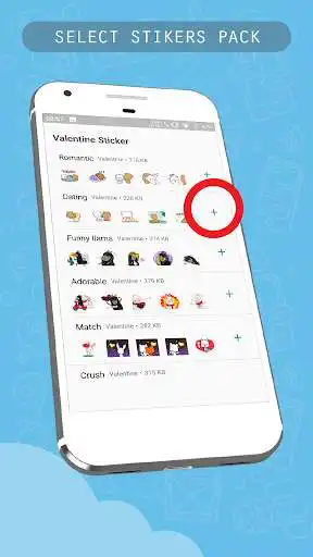 Play Valentine Love stickers for WhatsApp Messenger as an online game Valentine Love stickers for WhatsApp Messenger with UptoPlay